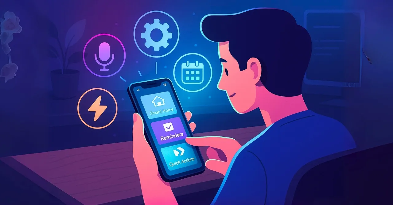 Voice commands and automation