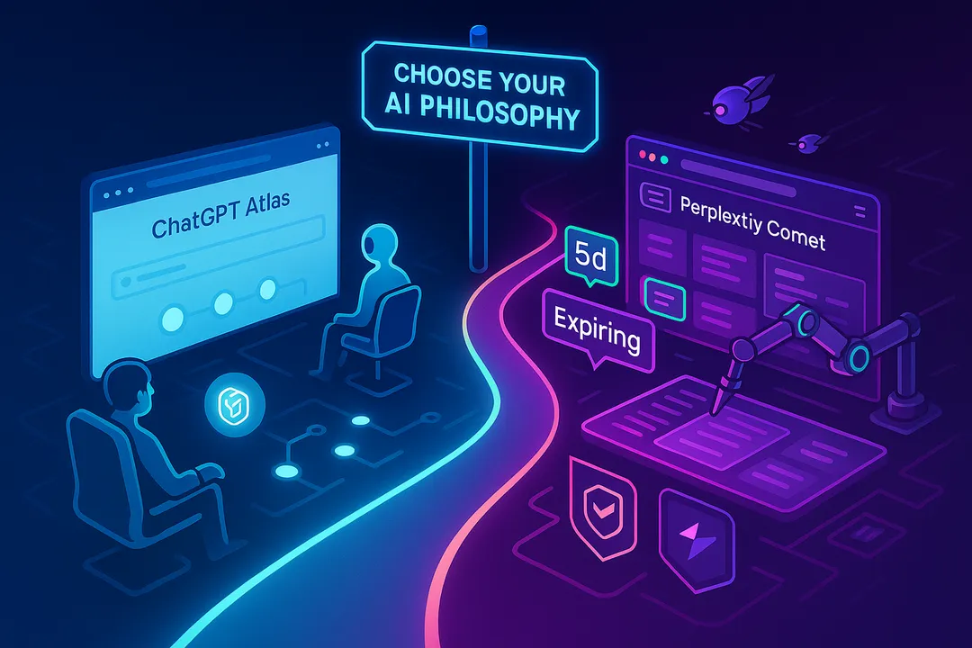 Perplexity Comet vs ChatGPT Atlas