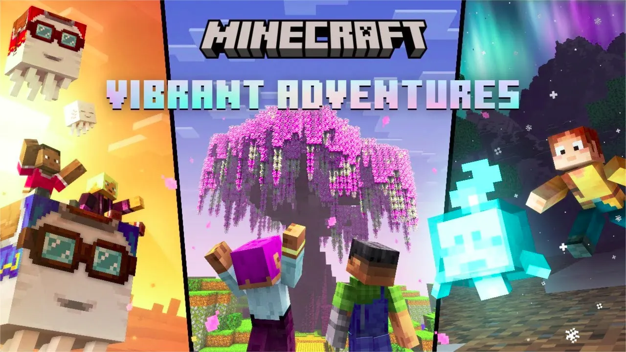 Minecraft Marketplace gets a splash of color with Vibrant Adventures