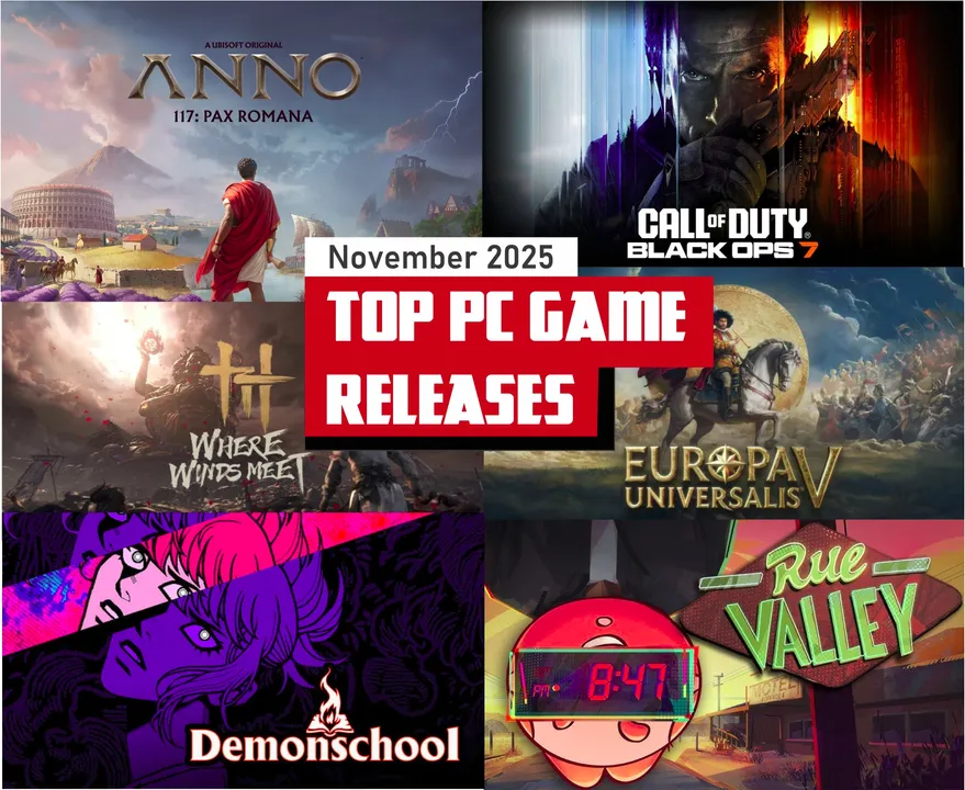 Top PC Game Releases