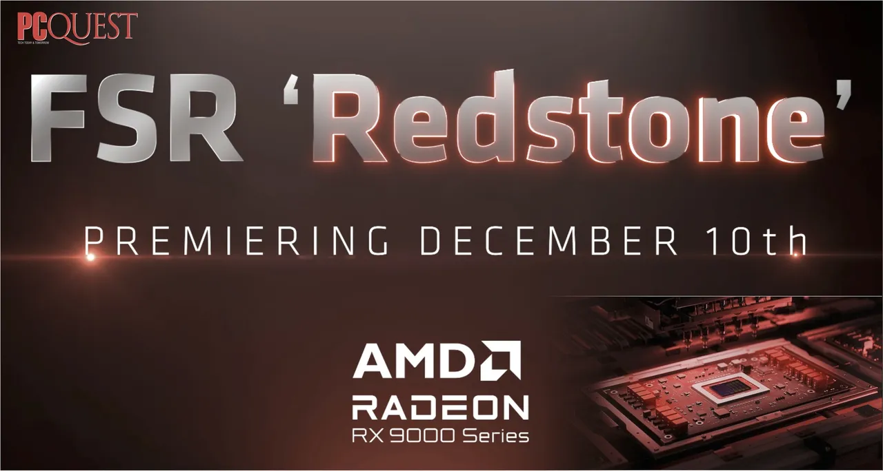 AMD sets December 10 launch for FSR Redstone as AI upscaling steps into a new era