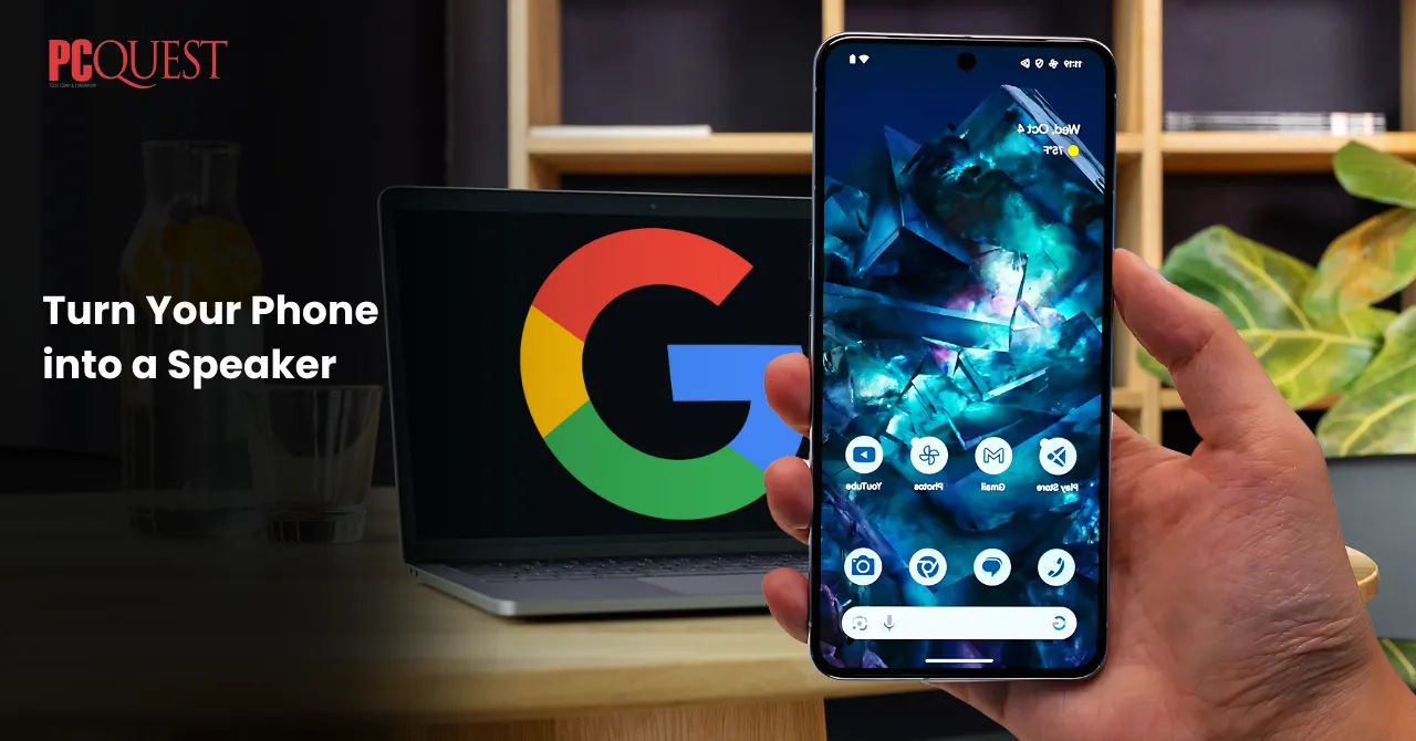 Turn Your Phone into a Speaker