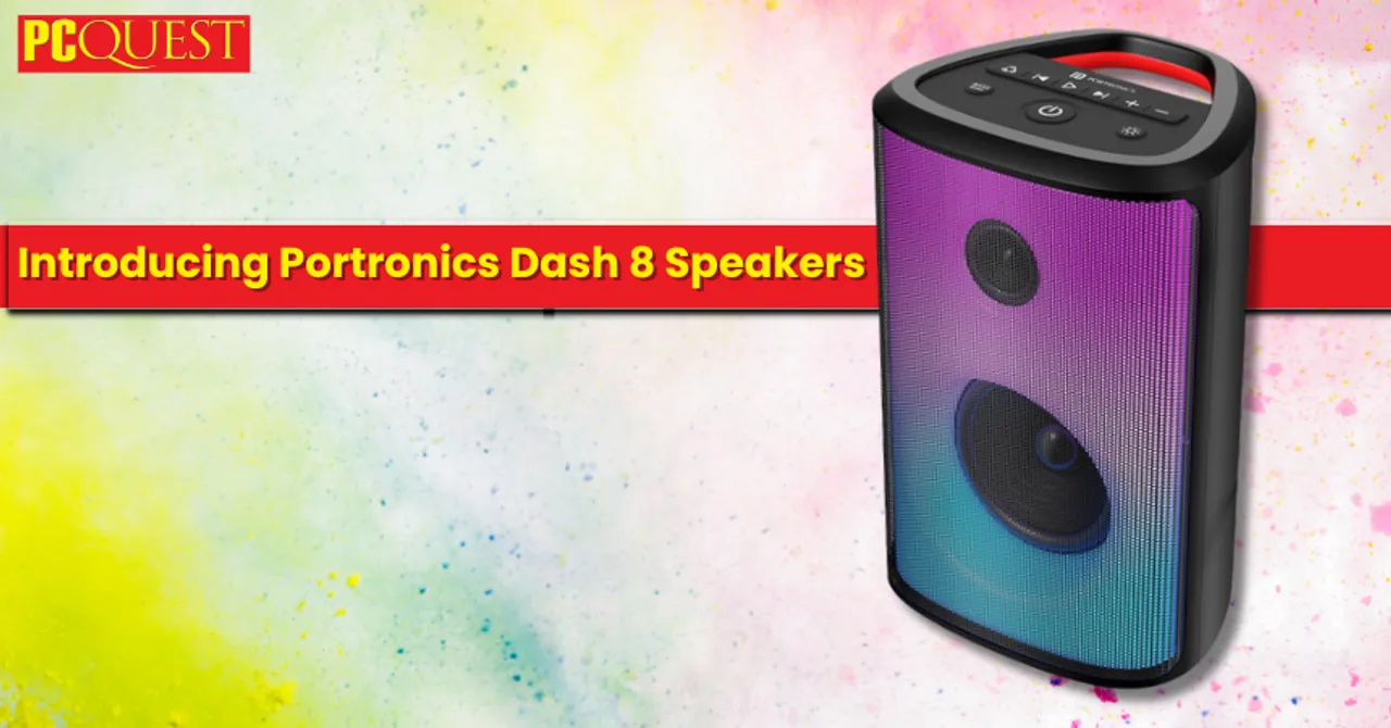 Introducing Portronics Dash 8 Speakers