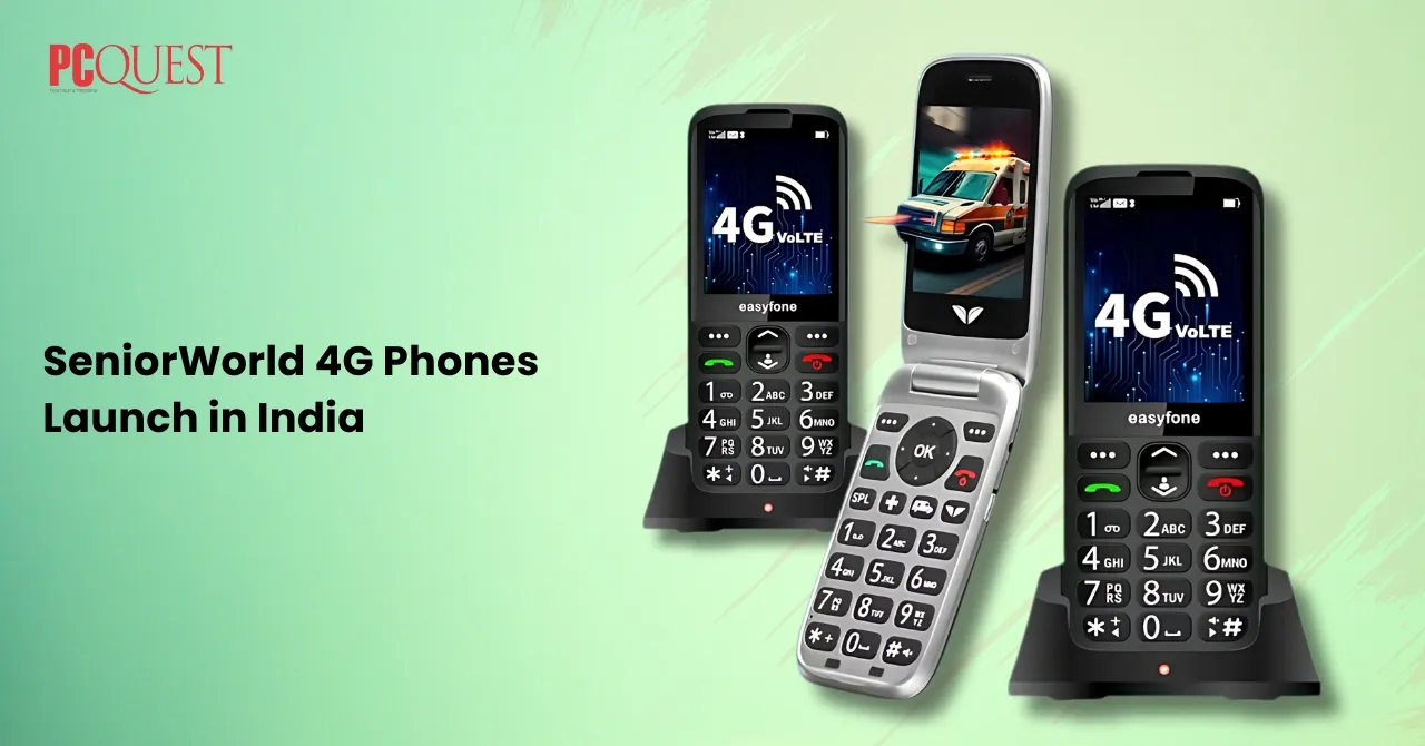 SeniorWorld 4G Phones Launch in India