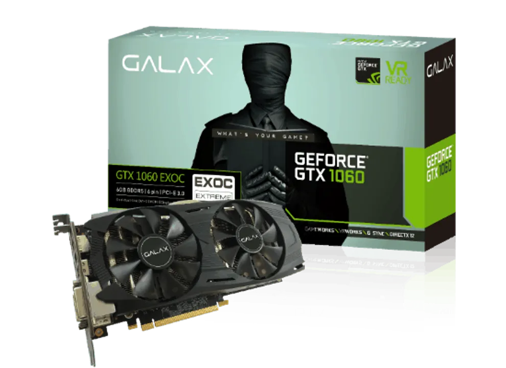 GALAX GeForce GTX 1060 EX OC 6GB GPU Review