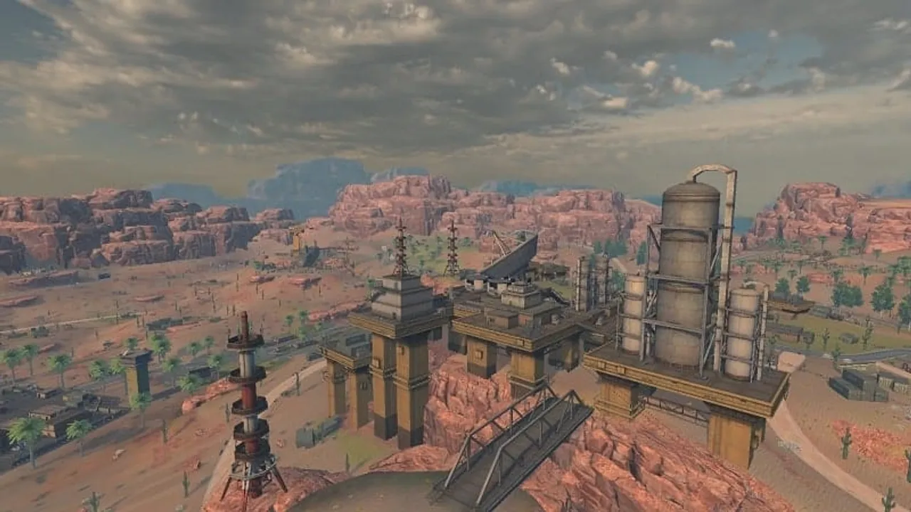 Free Fire Kalahari Map