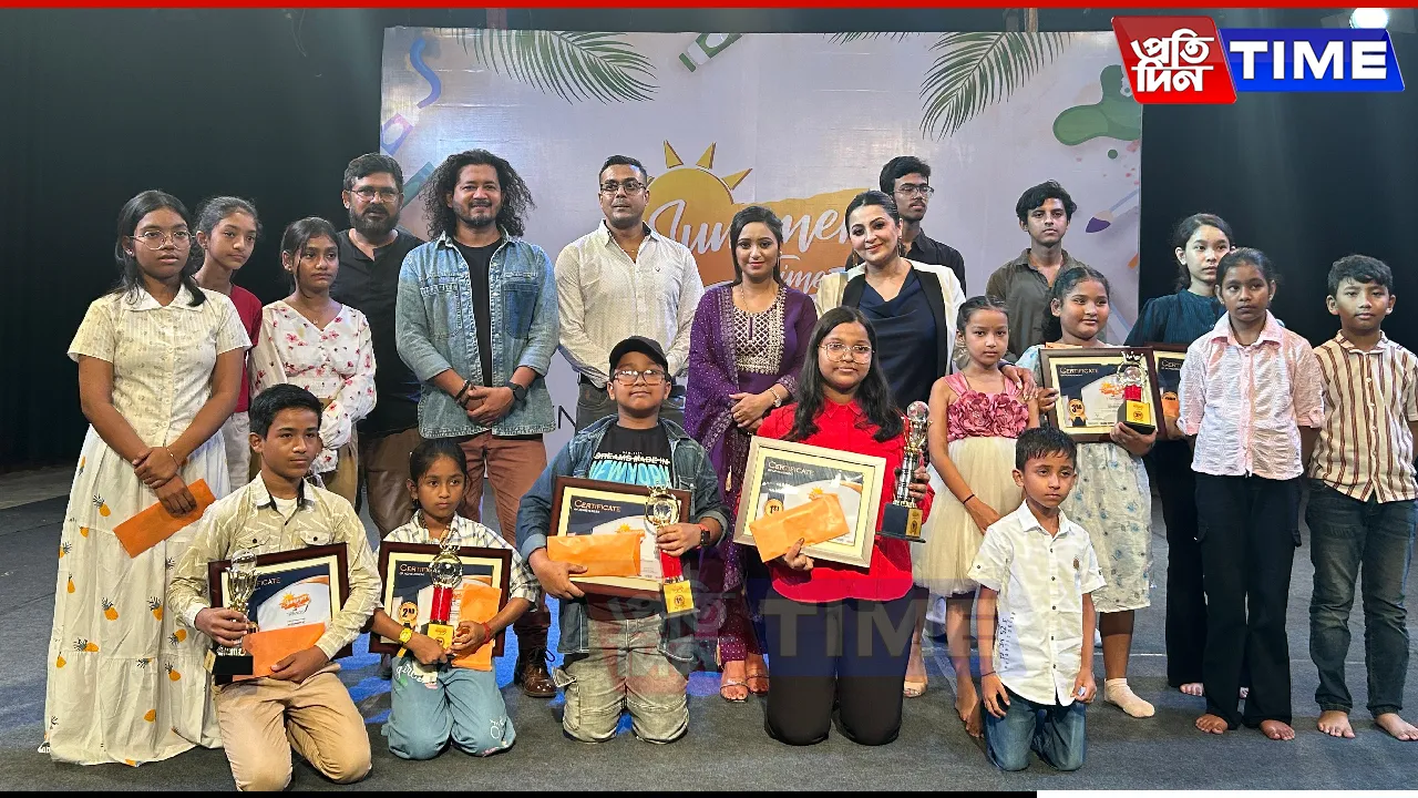 Assam Students Shine at Summer Time with TRENDS Drawing Competition