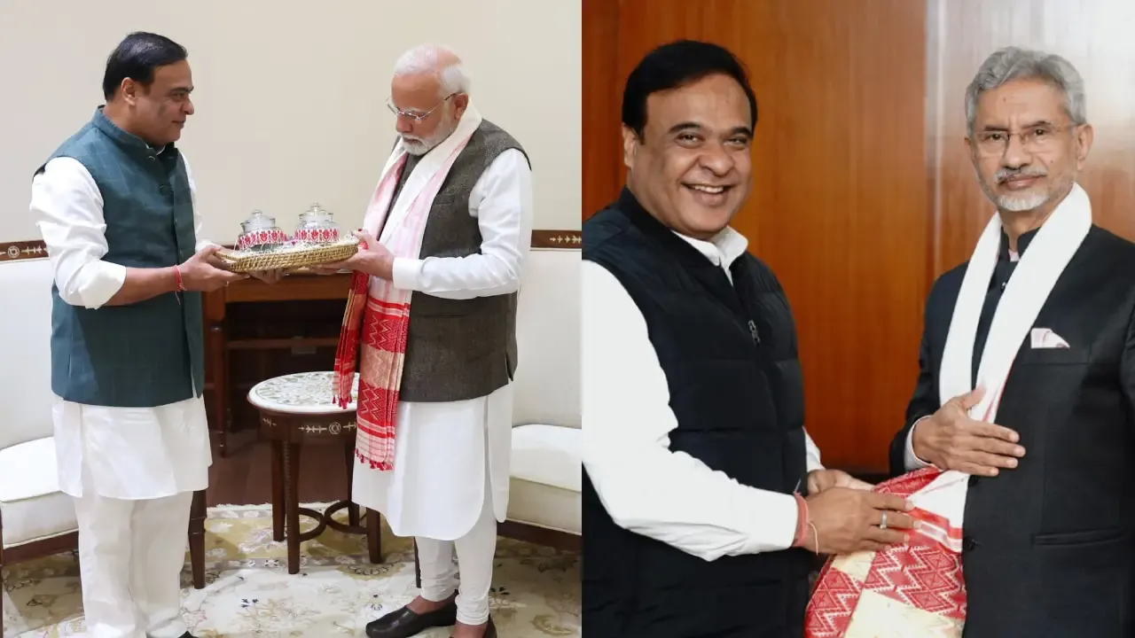 Assam CM meets PM Modi, S Jaishankar in Delhi