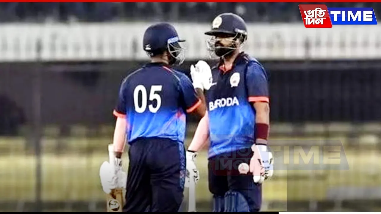 SMAT: Baroda Smashes T20 Records, Scores Highest Team Total of 349/5