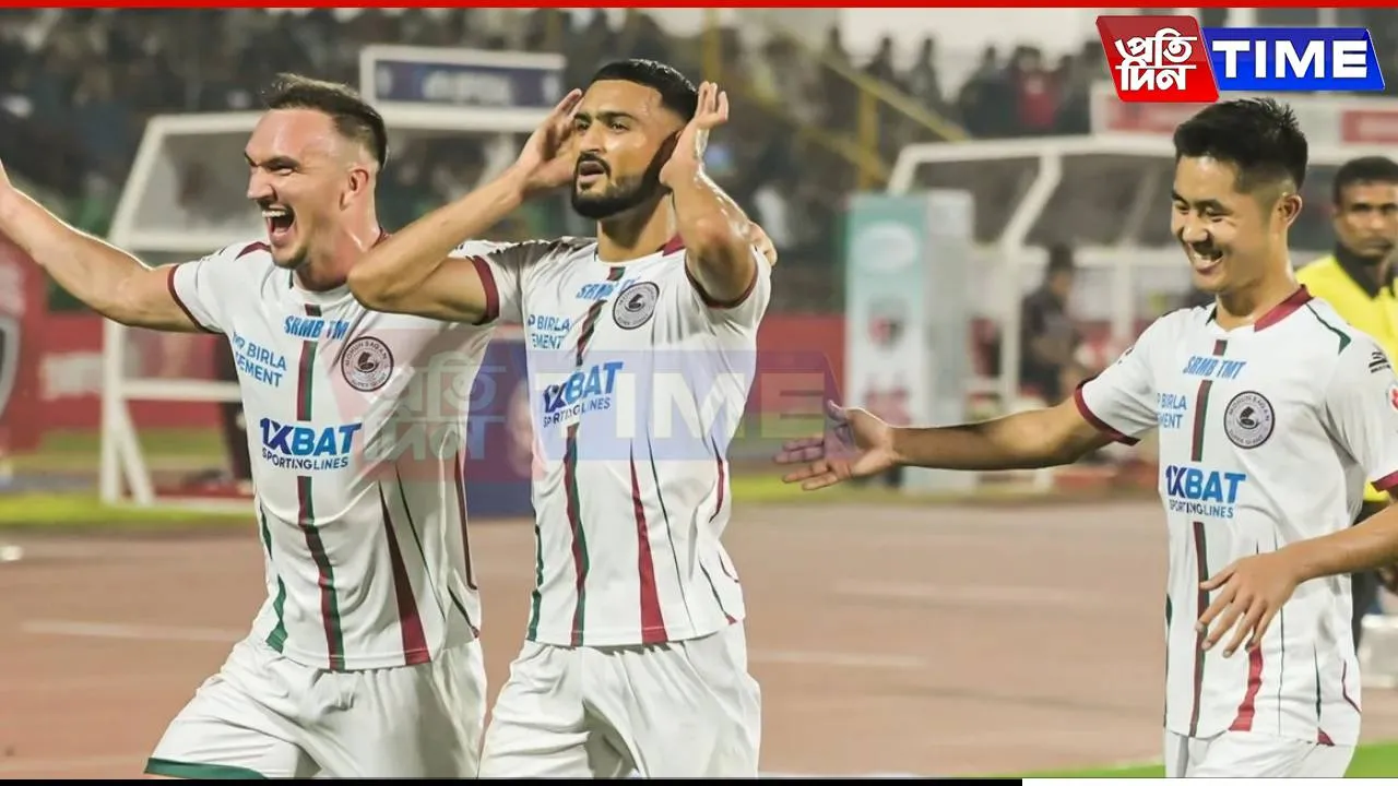 Mohun Bagan SG Top ISL Standings with 2-0 Win Over NorthEast United