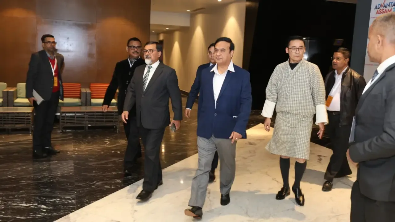 Himanta Biswa Sarma Leads Advantage Assam 2.0 Roadshow In Bhutan