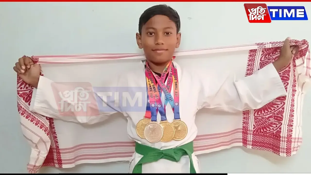 Guwahati Boy Shines At 11th National Tang Soo Do Championship In Delhi