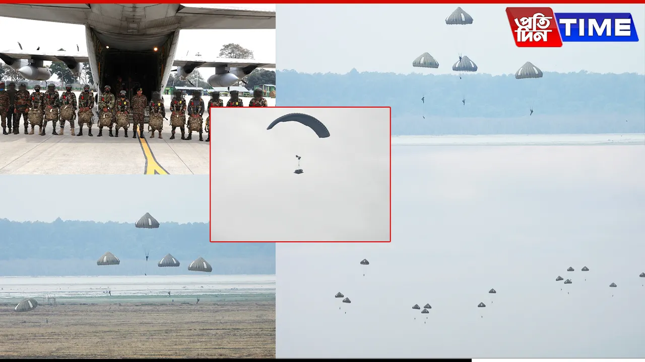 Indian Armed Forces Conclude ‘Exercise Devil Strike’ with Daring Airborne Operations