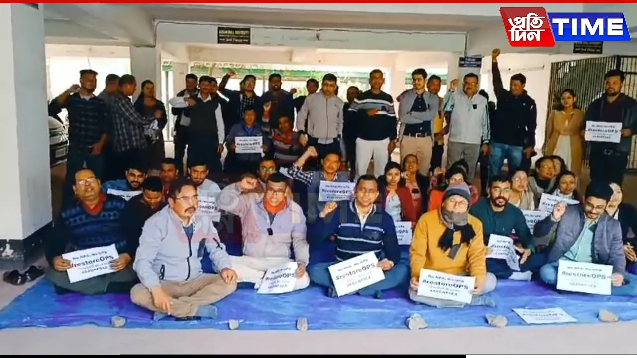 Assam Govt Employees Demand Old Pension System, Threaten Protests