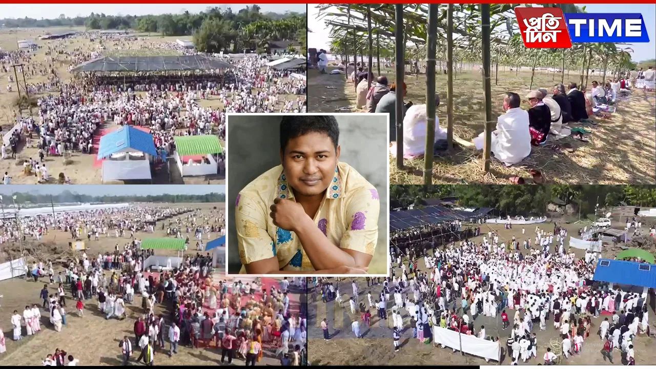 Assam: Folk Legend Rajib Sadiya’s Funeral Witnesses a Sea of Mourners