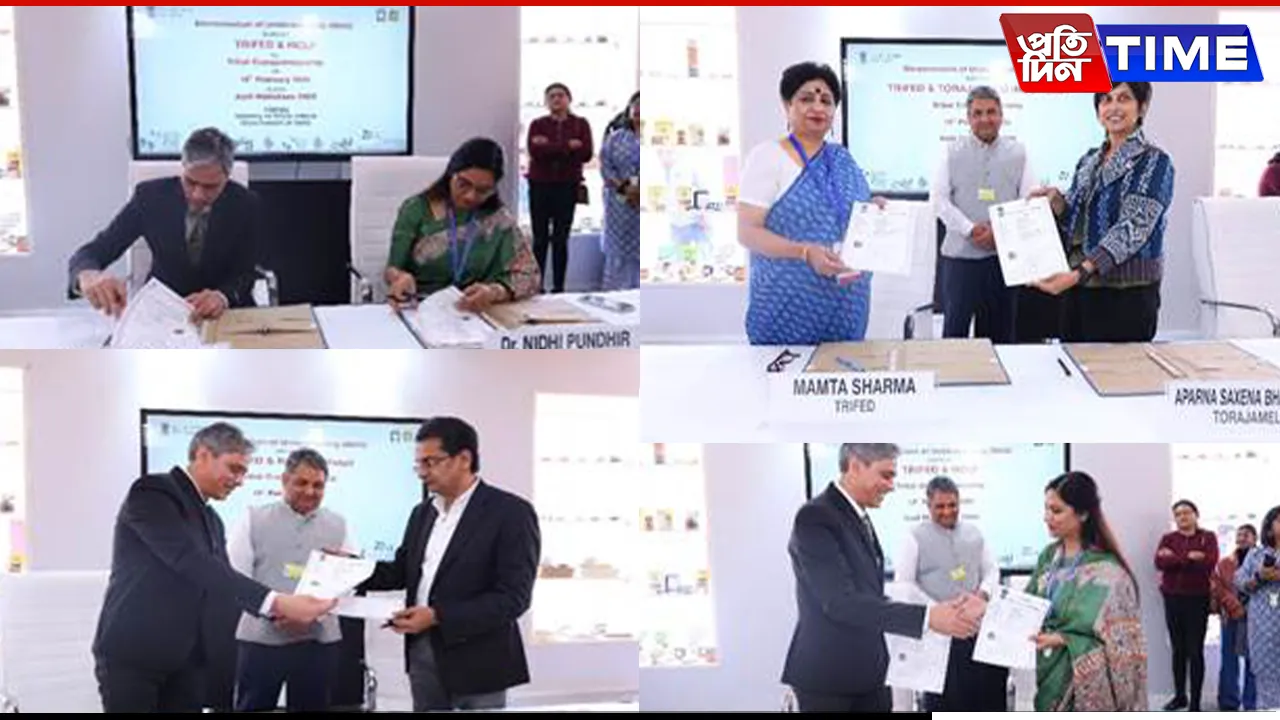 TRIFED Signs Key MOUs for Entrepreneurship Development of Tribals 