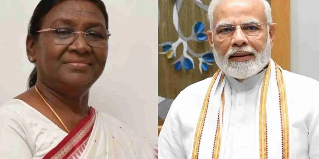 Murmu and PM Modi