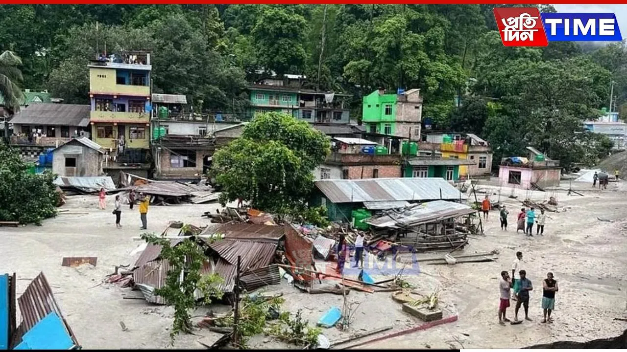 Tourist Movement Halted in North Sikkim Following Heavy Landslides