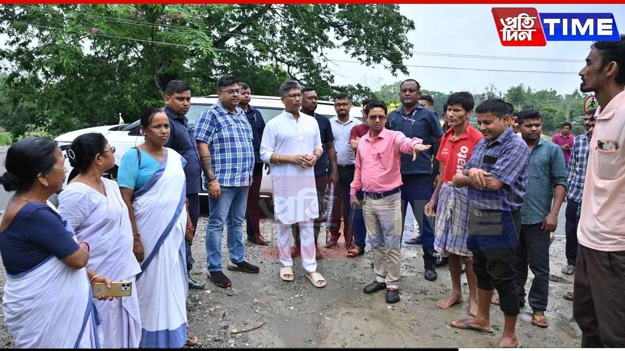 Pijush Hazarika Orders Engineer's Suspension Over Subpar Work in Darrang