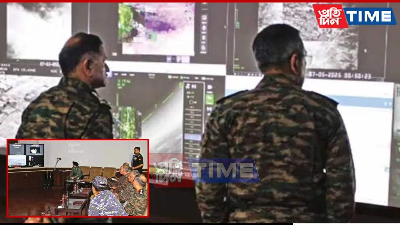 Indian Army Releases Images of Service Chiefs Coordinating ‘Operation Sindoor’