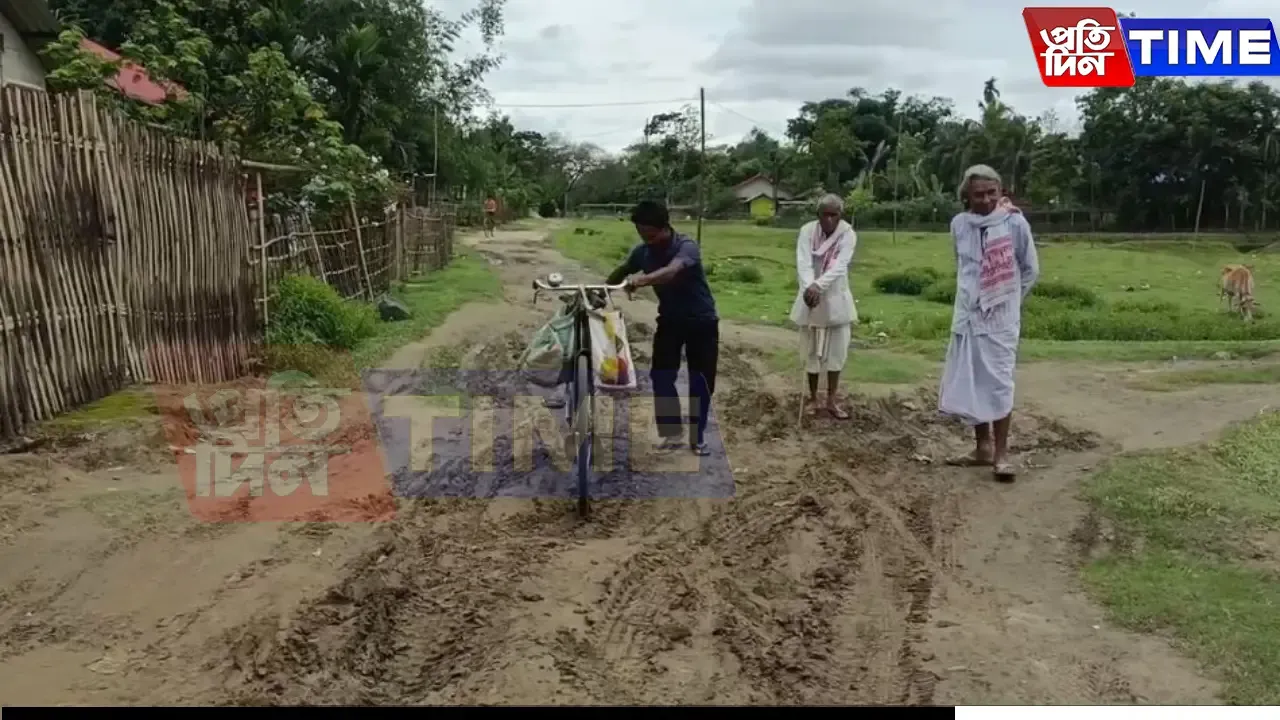 No Road, No Vote: Bokakhat Locals Slam MLA Over Neglected Infrastructure