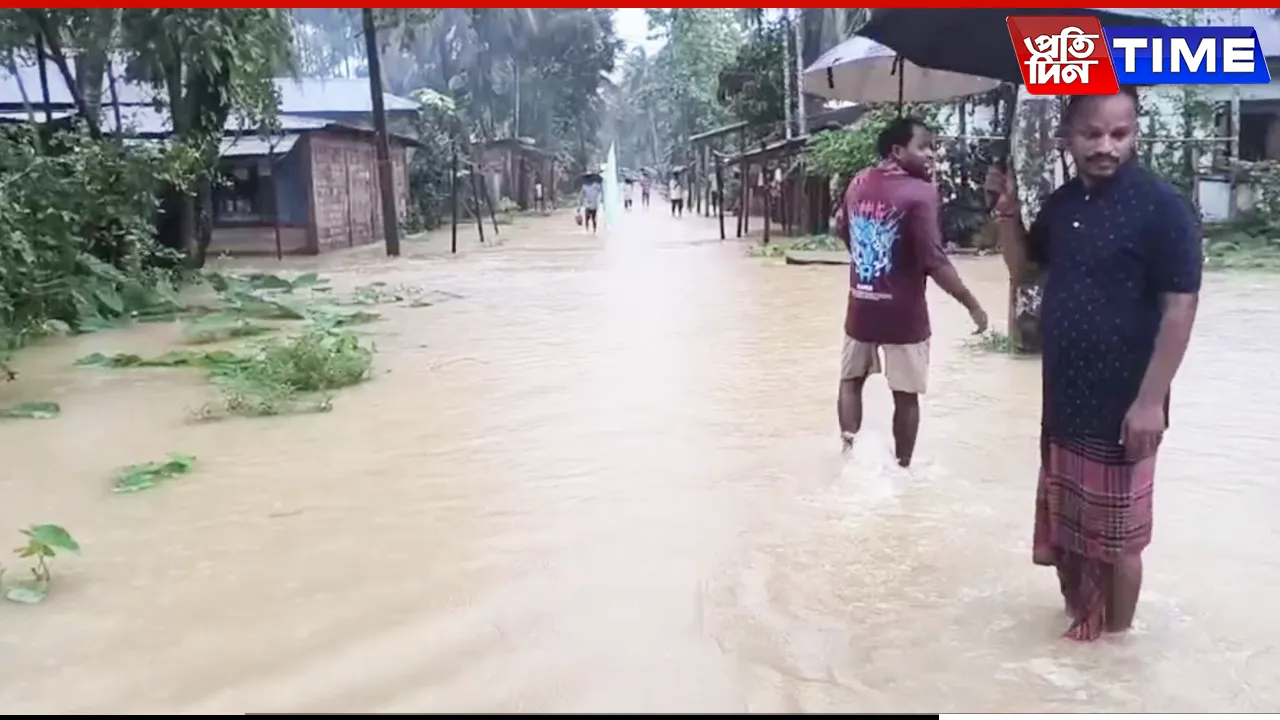 Over 1,200 Take Shelter in Relief Camps as Assam Floods Worsen
