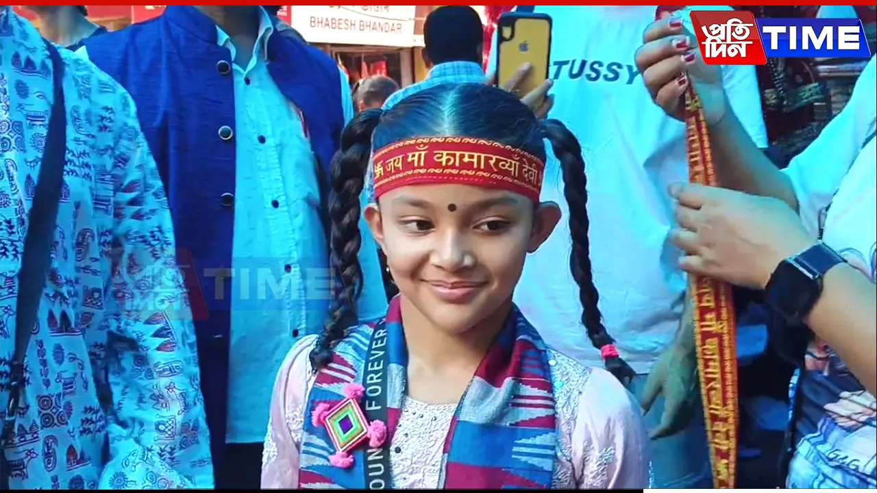 Britain’s Got Talent 2025 Finalist Binita Chetry Visits Kamakhya Temple to Seek Blessings