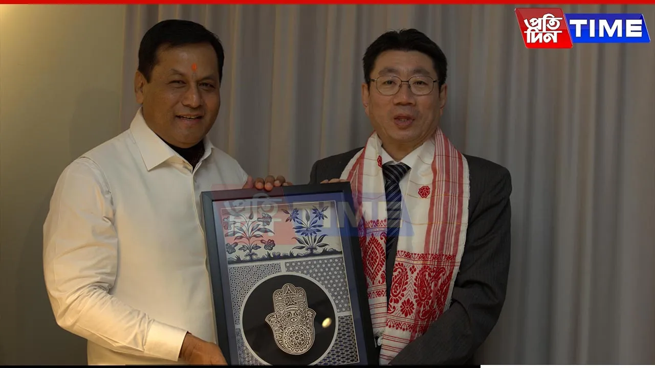 Sarbananda Sonowal, Japanese Minister Hold Talks to Strengthen Maritime Ties