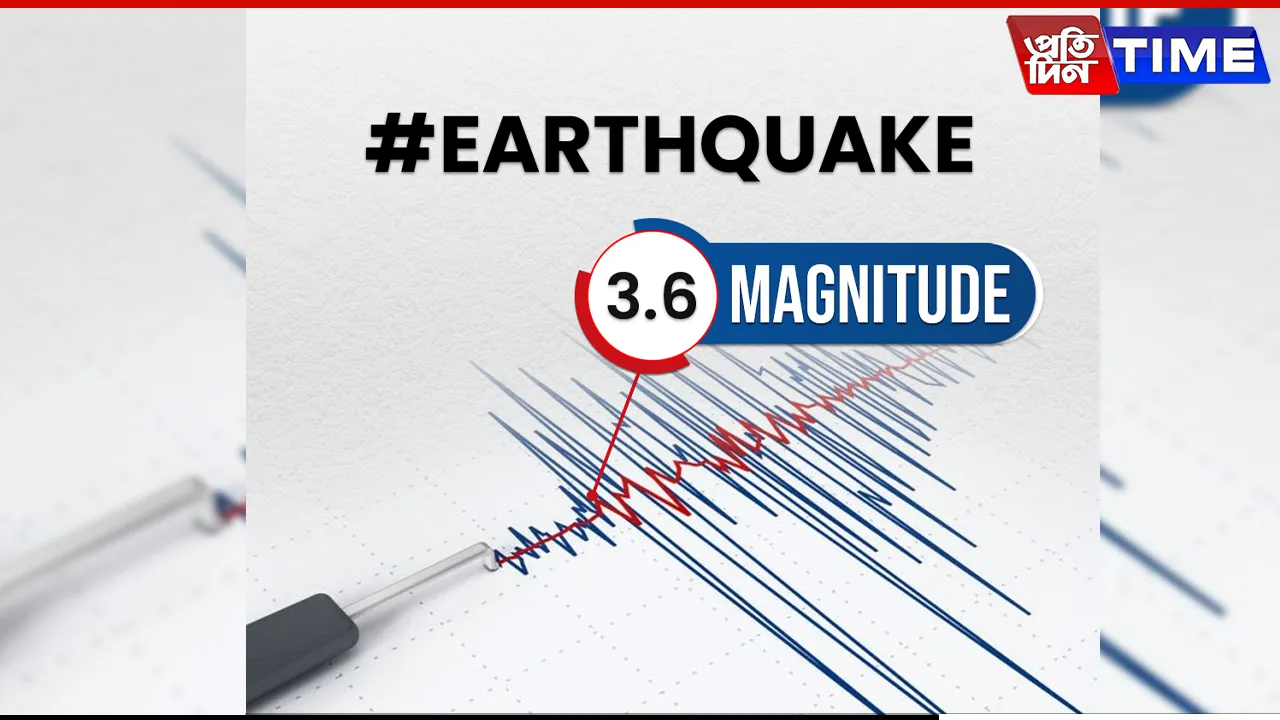 Mild Earthquake of 3.6 Magnitude Jolts Assam’s Kamrup