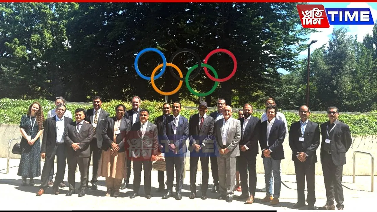 India Advances Olympic Dreams with High-Level Talks in Lausanne