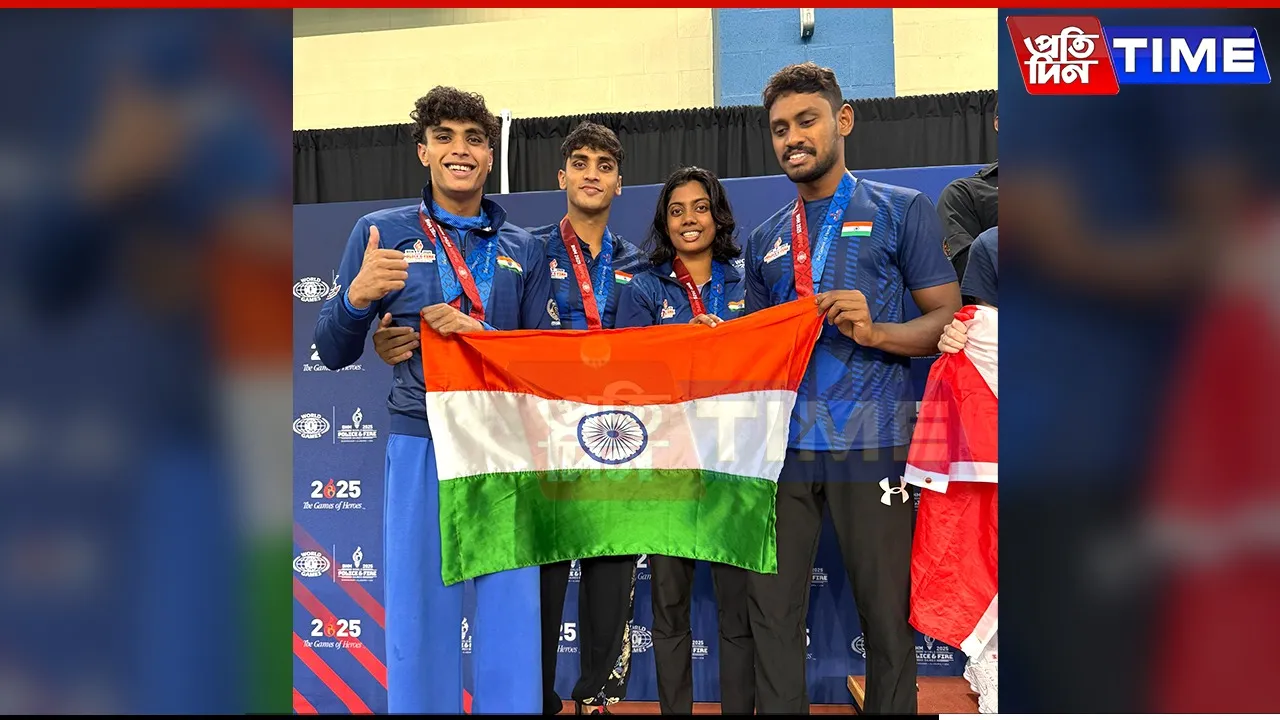 CISF Athletes Bag 64 Medals at 2025 World Police Games