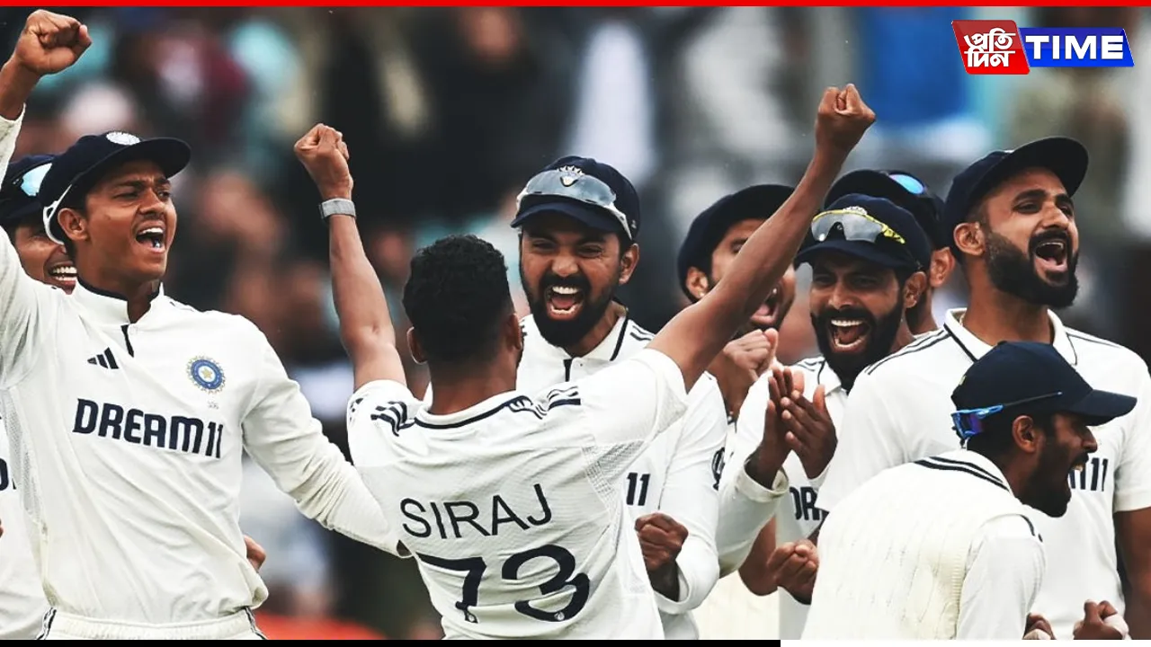 India Beat England by 6 Runs in Final Test, Series Ends 2-2