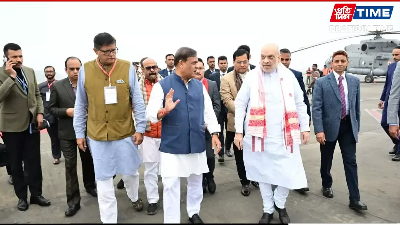 Union Home Minister Amit Shah will visit Assam on February 20