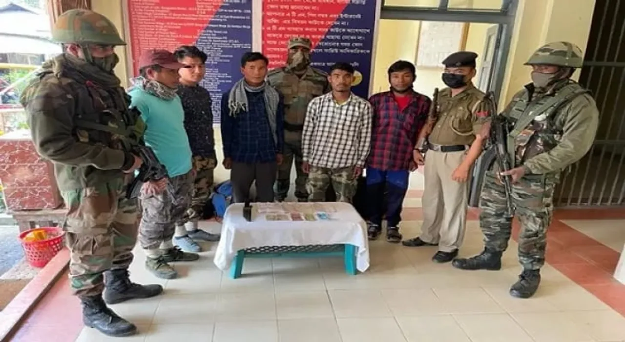 Tripura: 7 NLFT Cadres Surrender before Security Forces