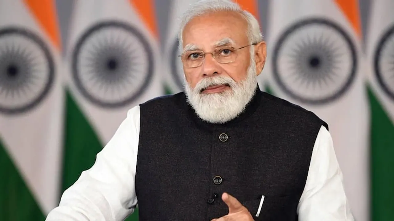PM Modi meets BJP Top Leaders to Discuss Govt Formation in 4 States