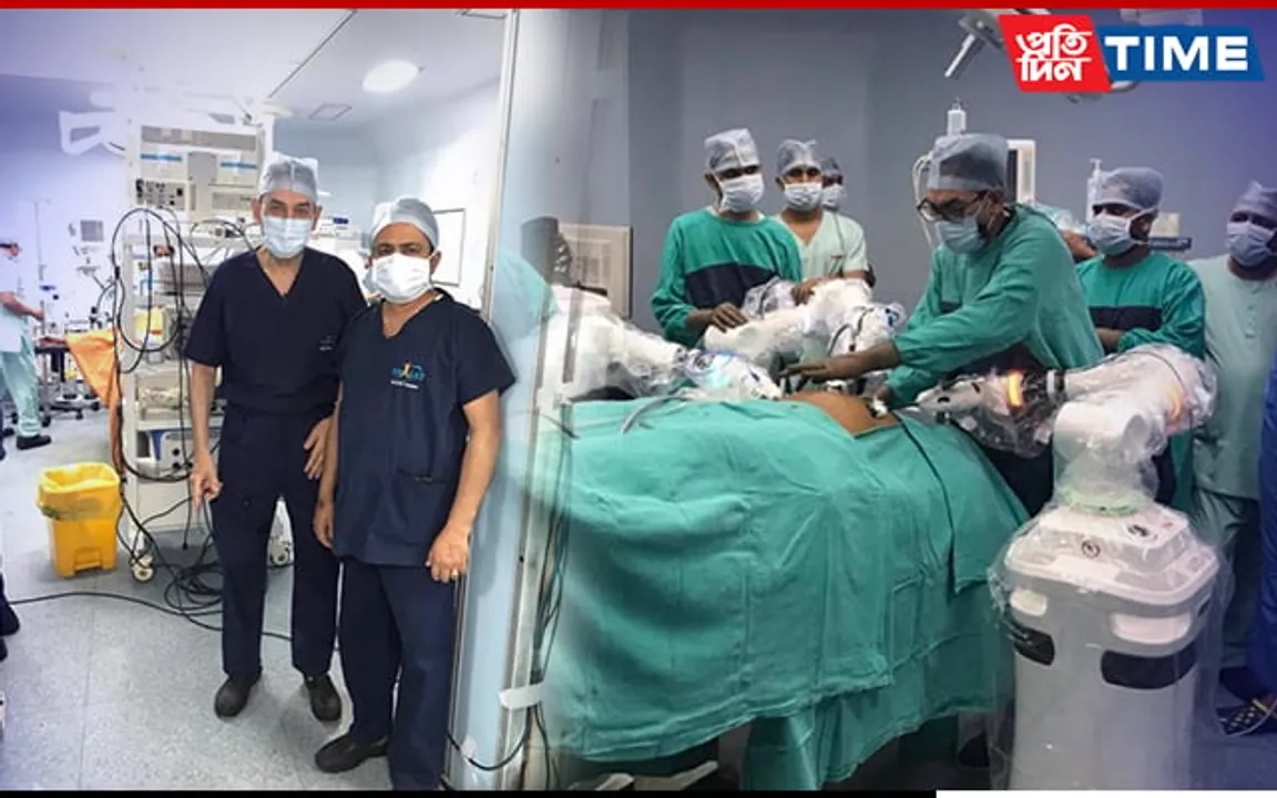 Uttar Pradesh: Dr. Subhash Khanna Conducts First Live Robotic Surgery 
