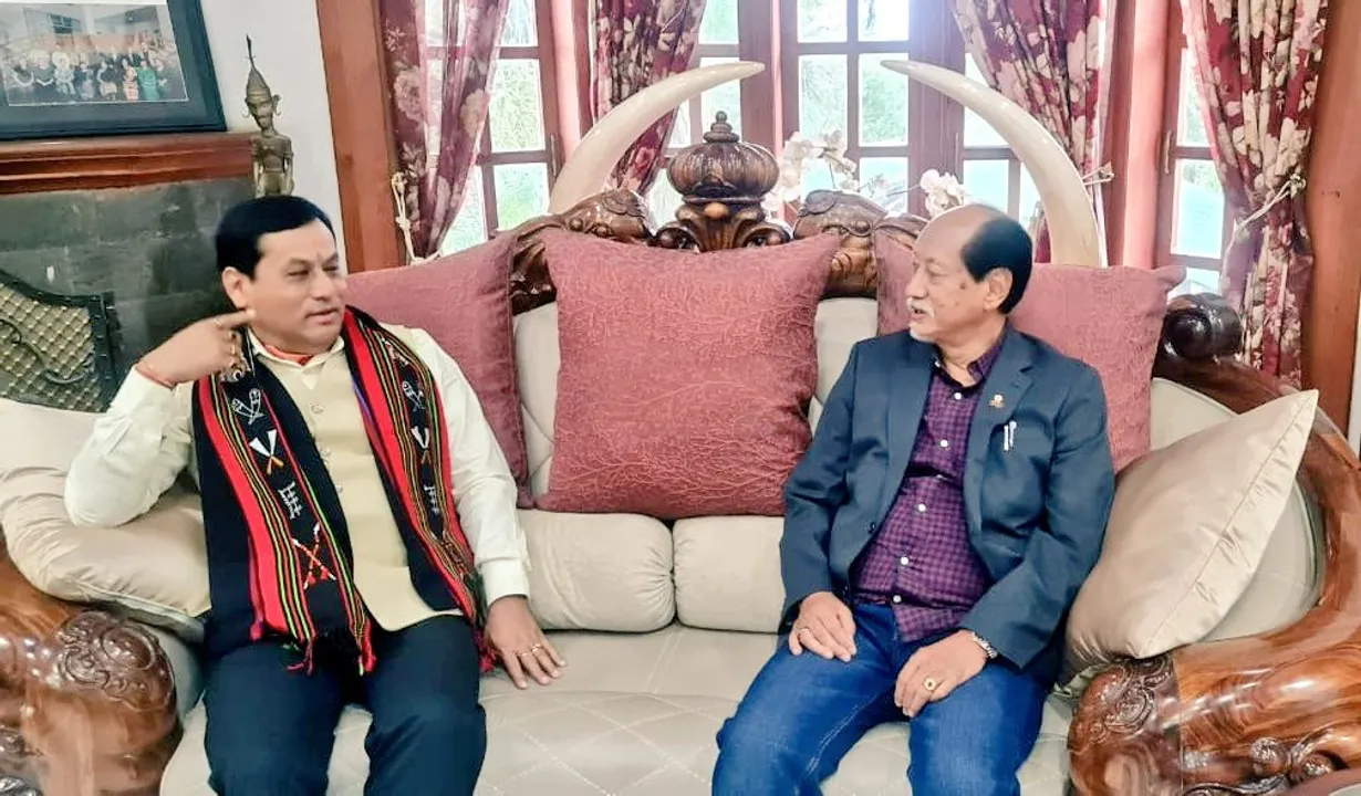 Union Minister Sonowal On Nagaland Visit
