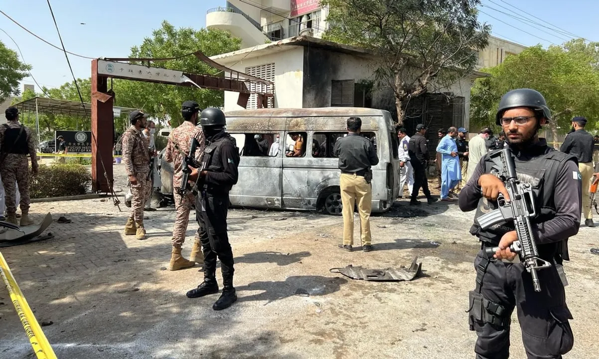 Blast at Karachi University Kills 5, 2 Others Injured