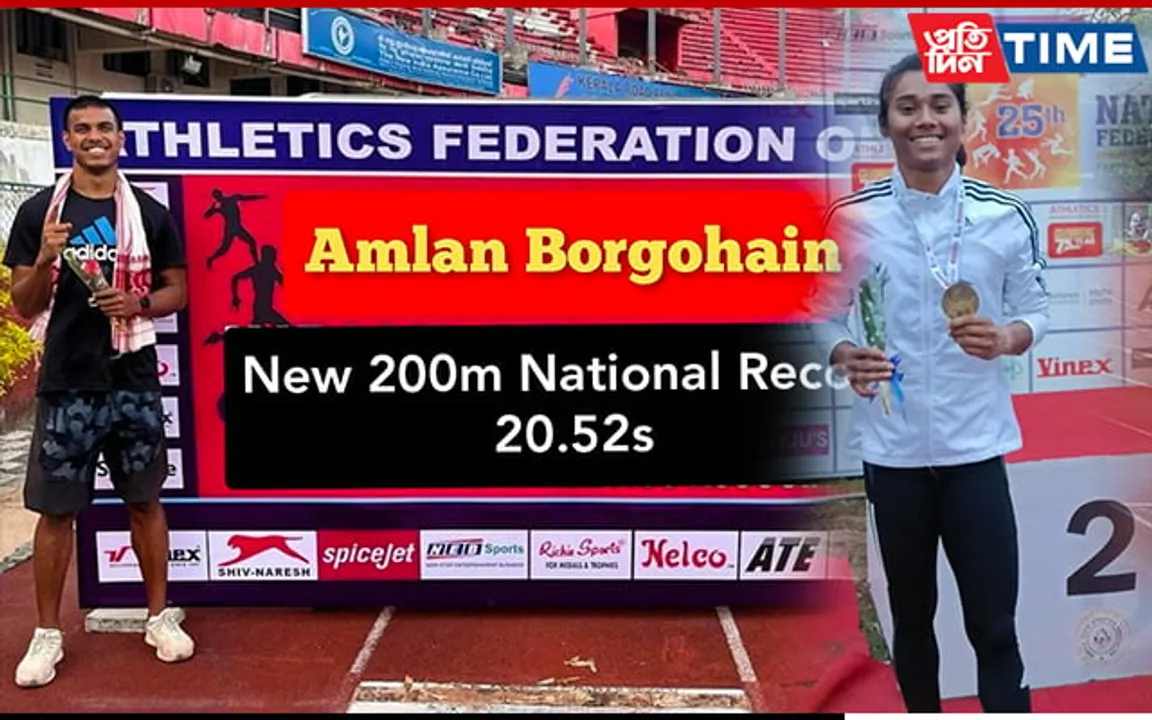 Federation Cup: Assam Sprinter Amlan Borgohain Sets National Record 