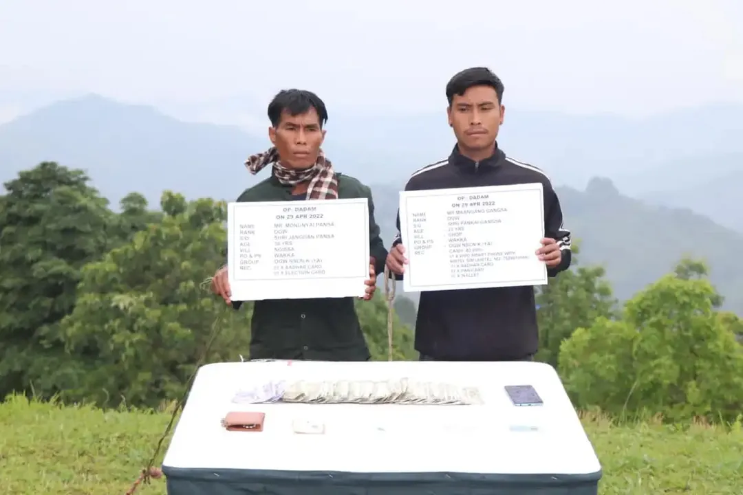 Security Forces Detain 2 NSCN-K(YA) Workers In Joint Operation