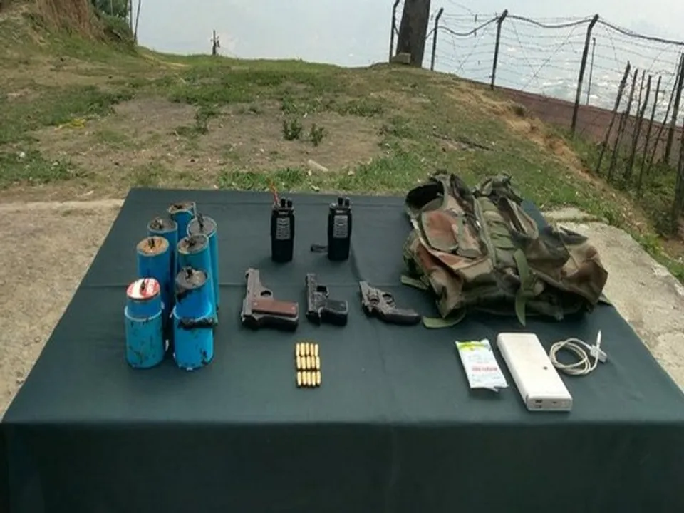 Assam Rifles Recovers Arms, Grenades In Mizoram