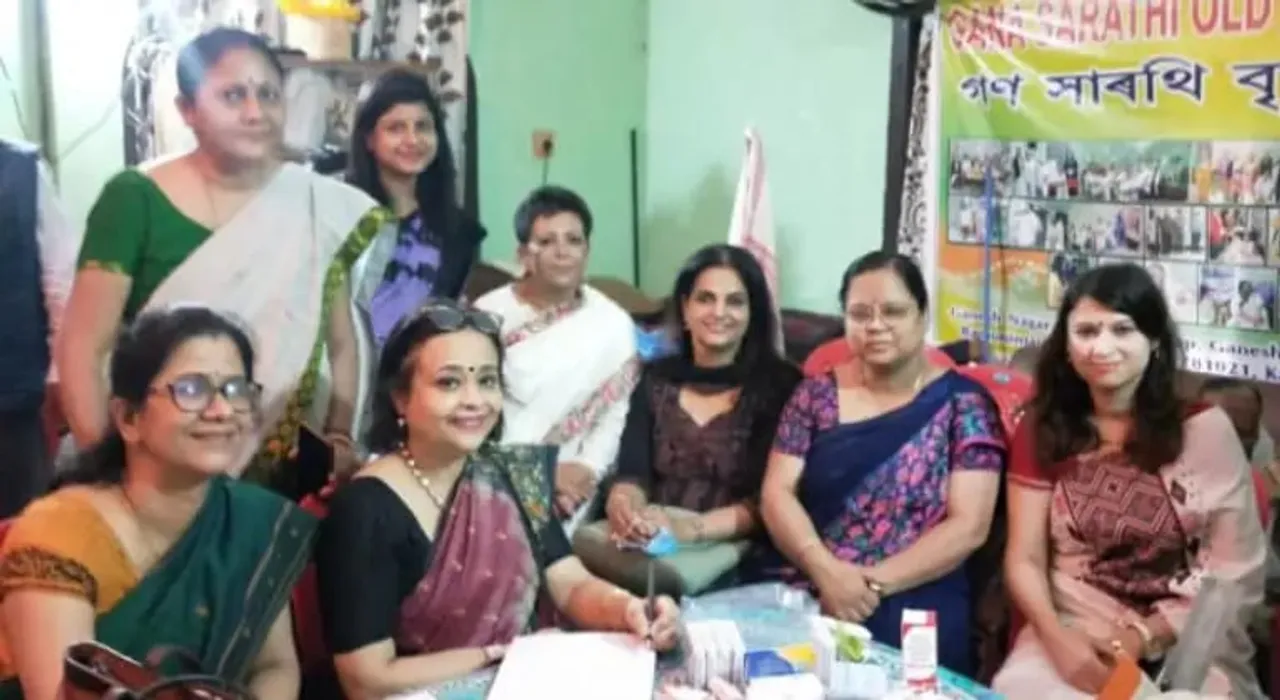 Guwahati: Sanjibani Sangha Visit Old Age Home To Conduct Health Check-up