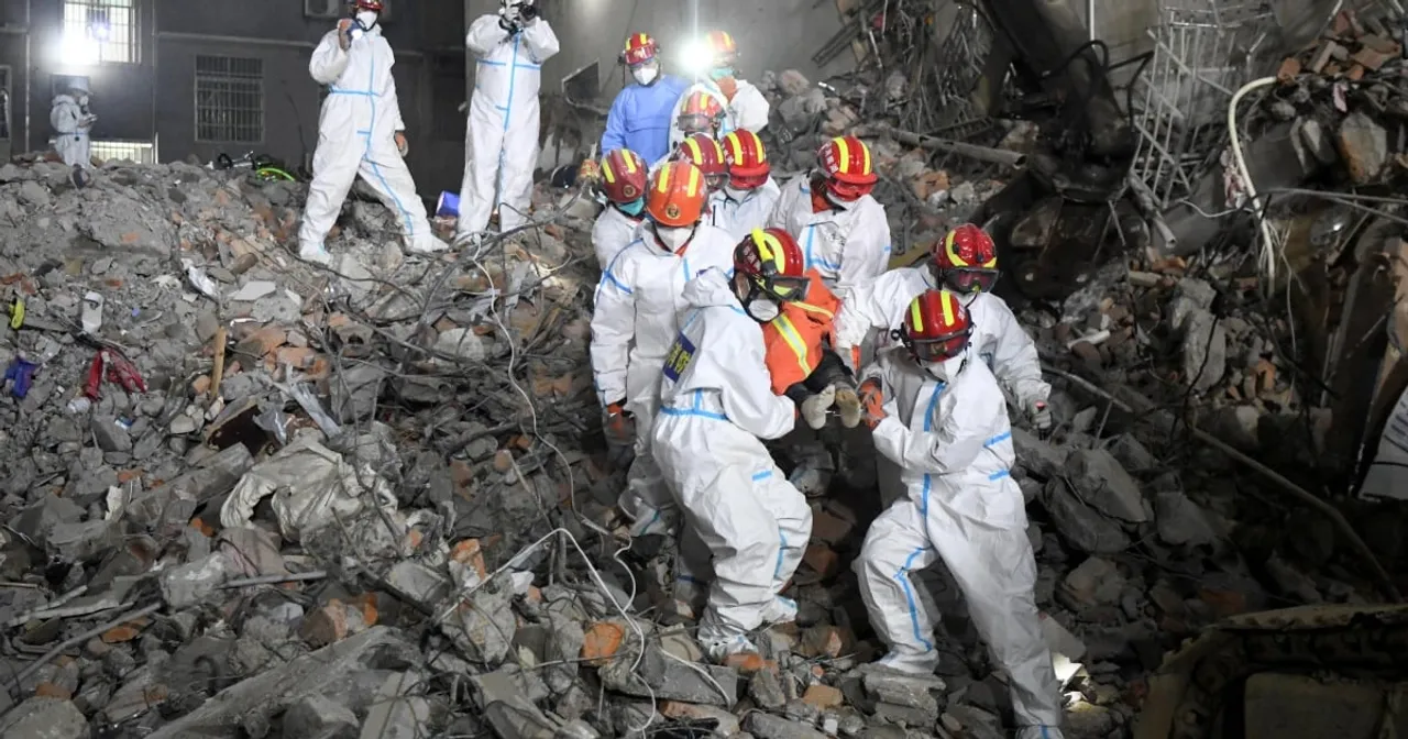 China Building Collapse: Death Toll Rises To 26