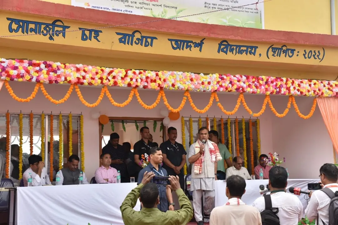 Assam: CM Sarma Inaugurates Two Adarsha Vidyalayas in Sonitpur 