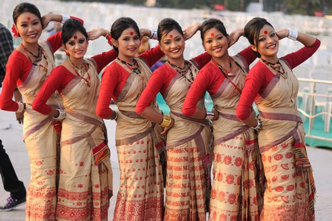 Colourful Attires; Assam's Diversity