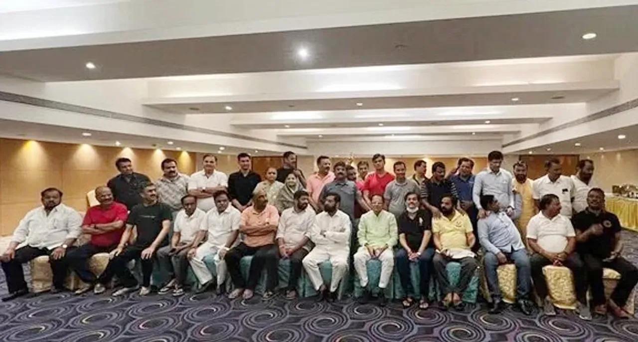 Eknath Shinde Calls Meeting of Rebel Shiv Sena MLAs in Guwahati