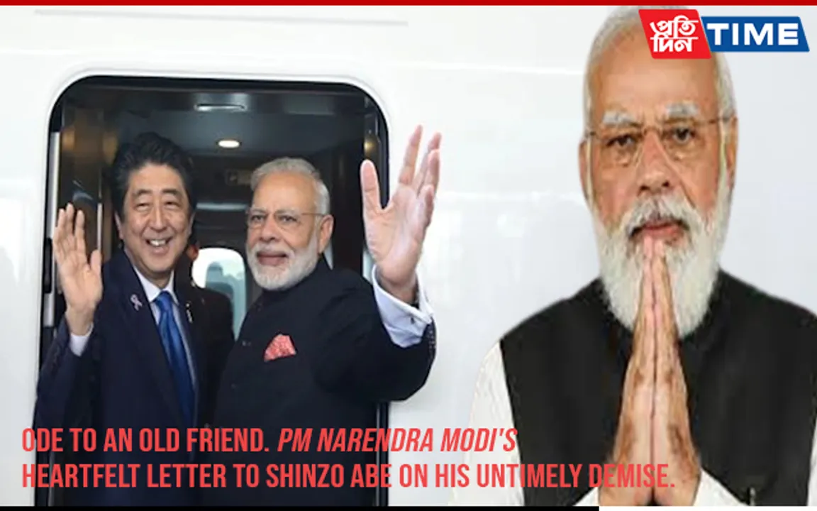 Ode To An Old Friend - PM Modi Pens Heartfelt Letter On Shinzo Abe's Demise