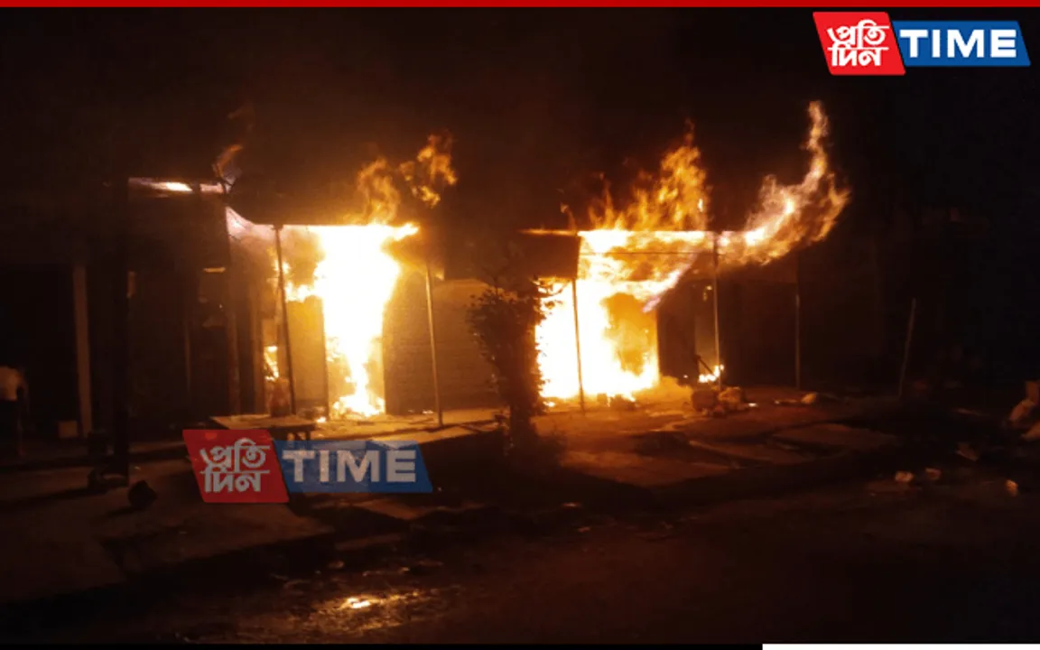 BREAKING: Major Fire At Guwahati's Basistha Chariali