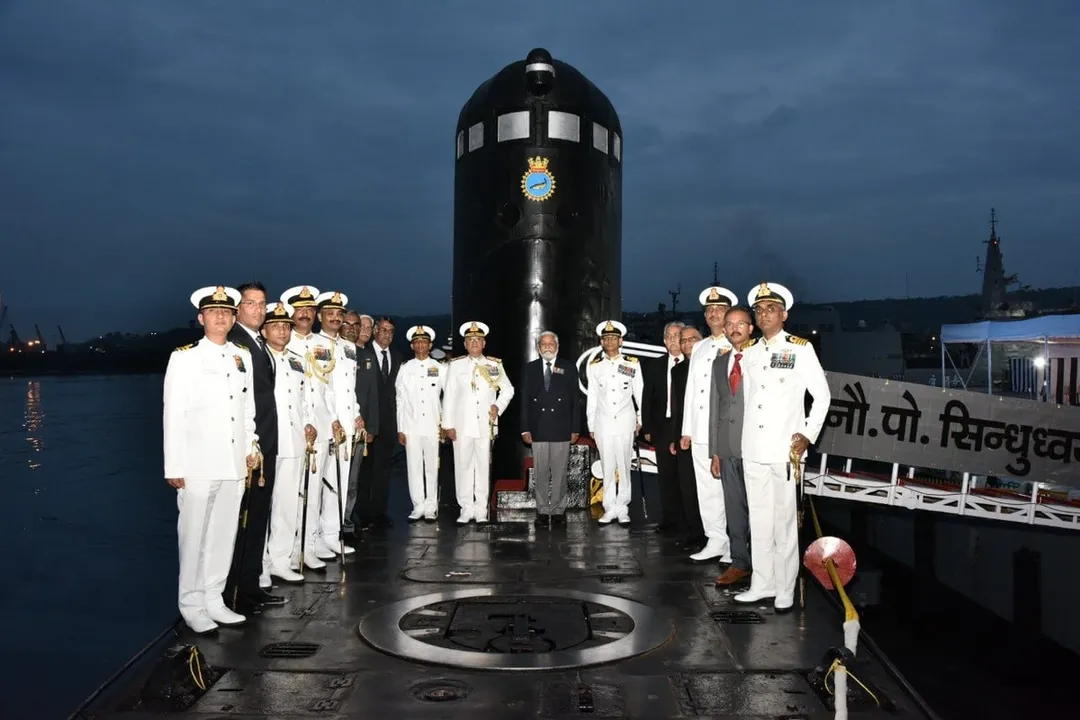 INS Sindhudhvaj Submarine Decommissioned After 35 Years of Service