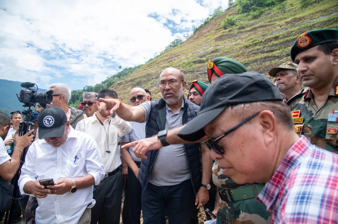Manipur CM Calls Noney Landslide as Worst Incident in State’s History